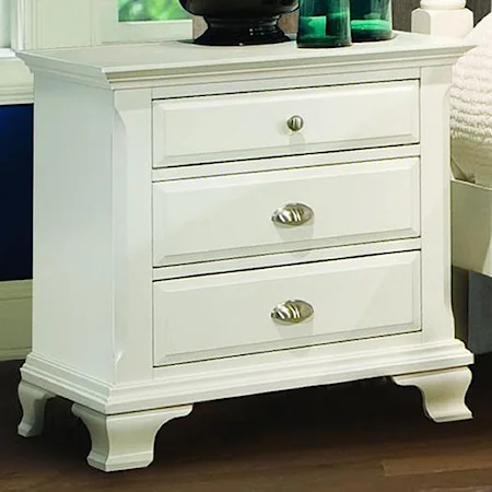 Three Drawer Night Stand